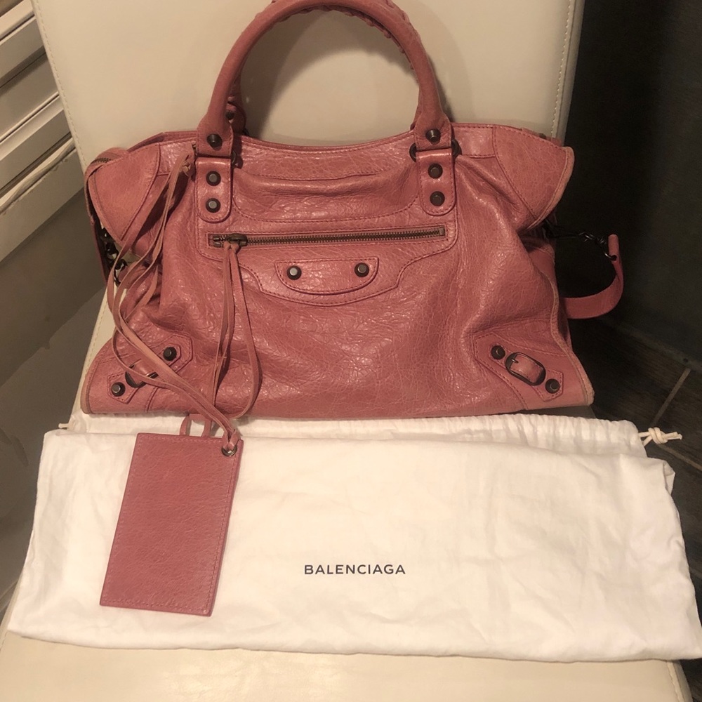 -SOLD- Balenciaga Motorcycle Bag - Picture 6 of 10